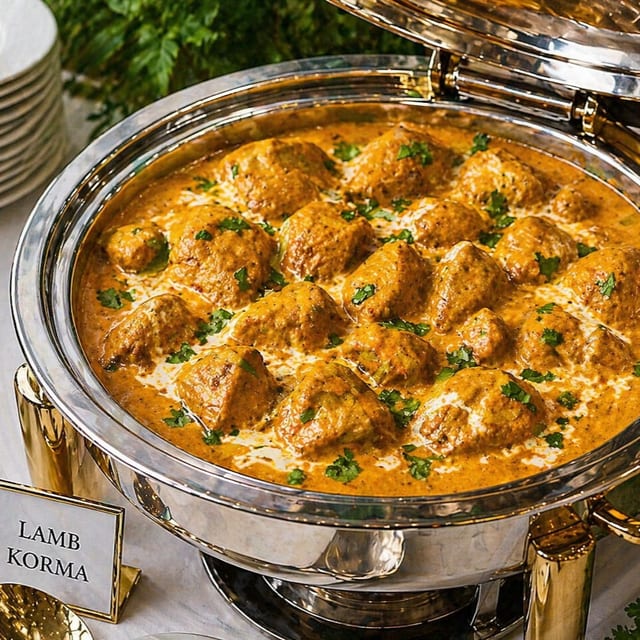 Lamb Korma Tray.