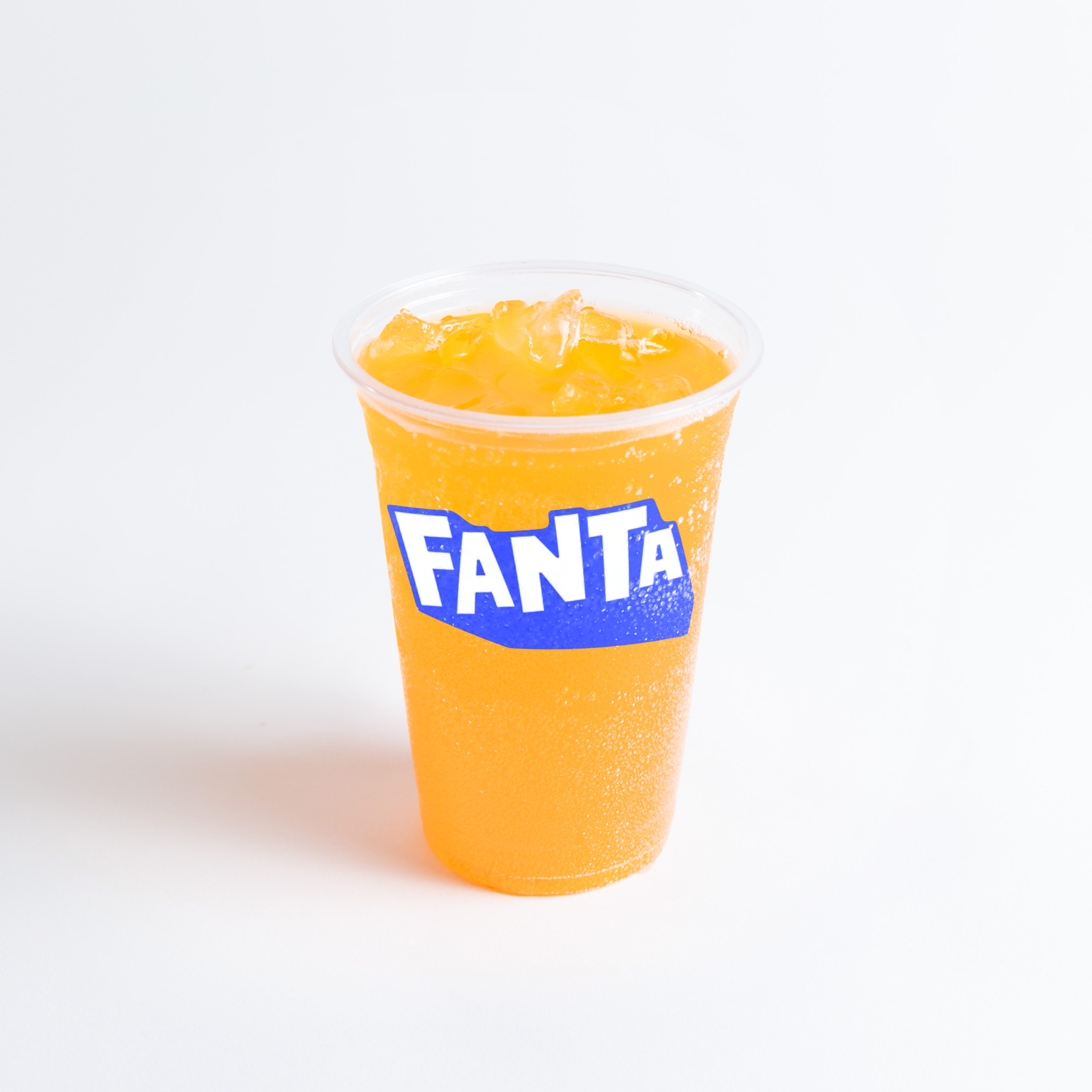 Bottle fanta.