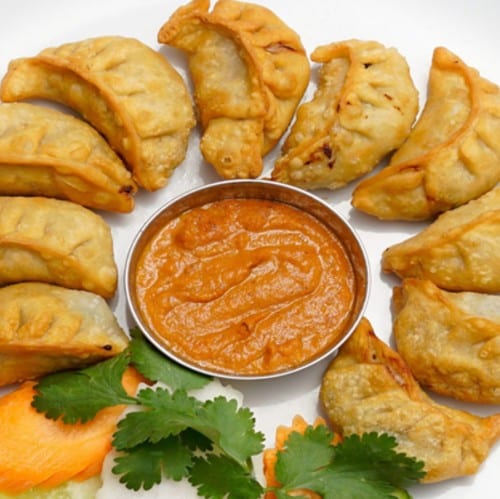 Fried Momo.