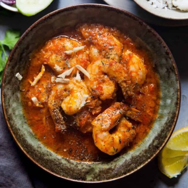 Shrimp Curry.