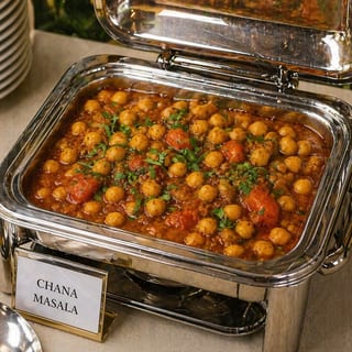 Chana Masala Tray