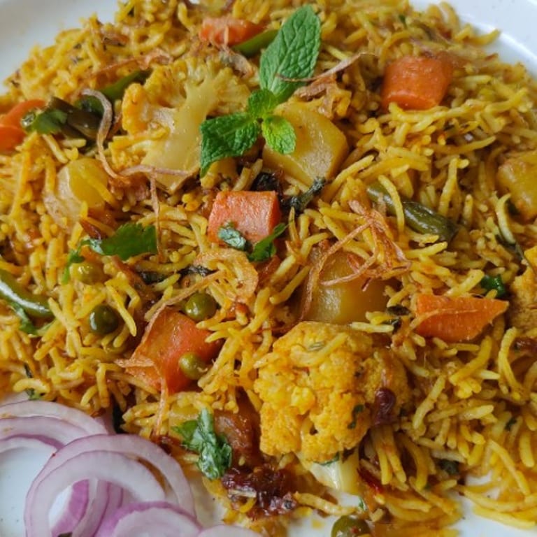 Delicious Vegetable Biryani