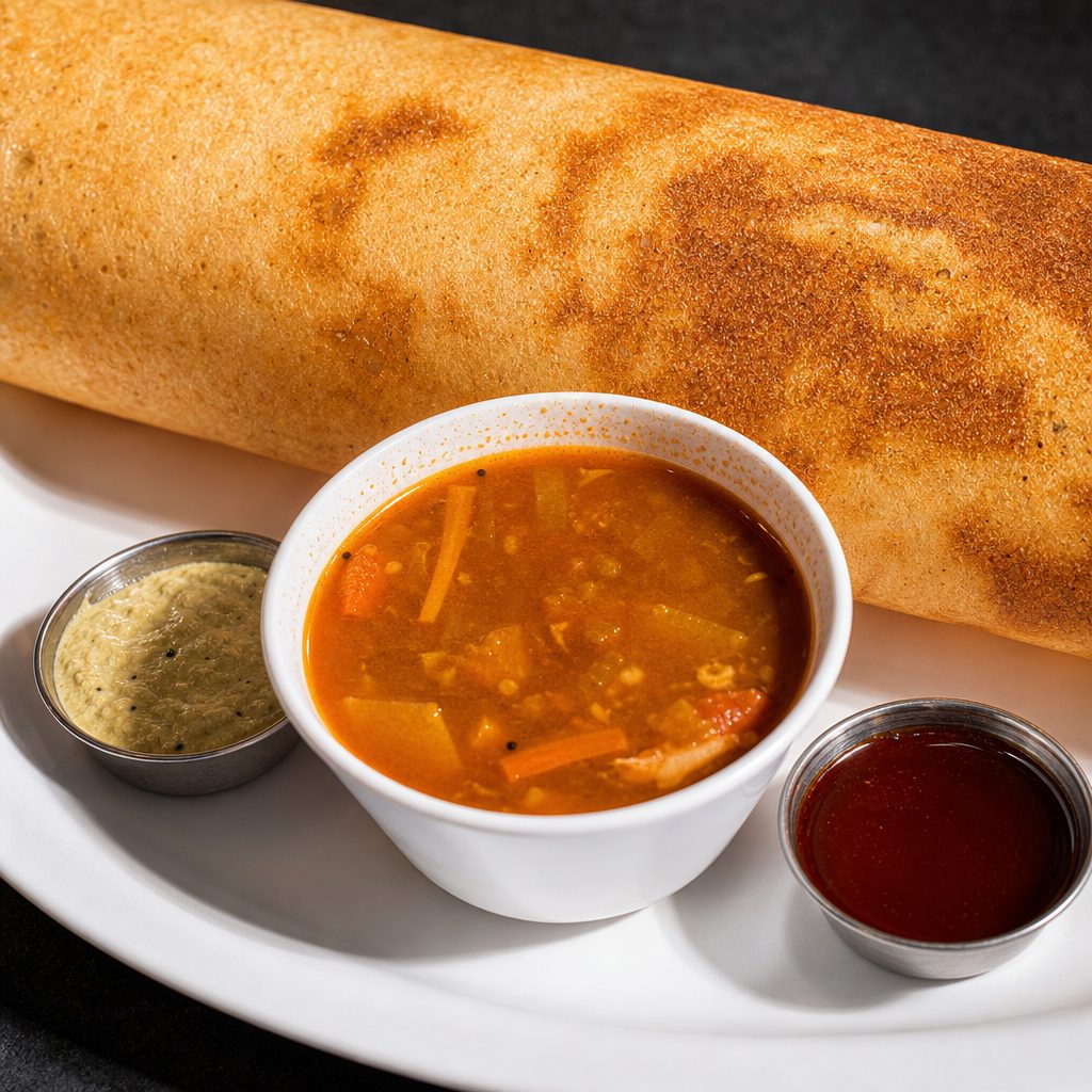 Masala Dosas.