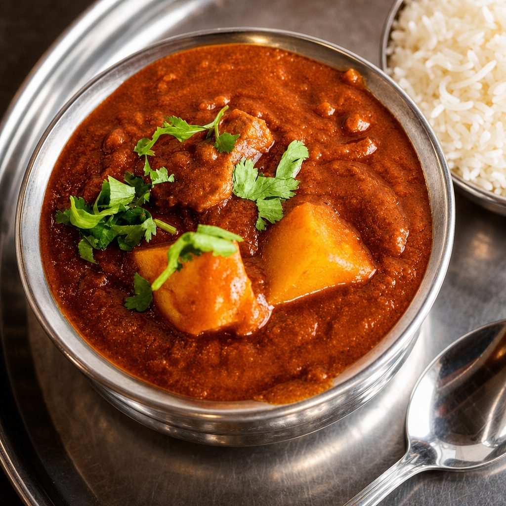 Chicken Vindaloo.