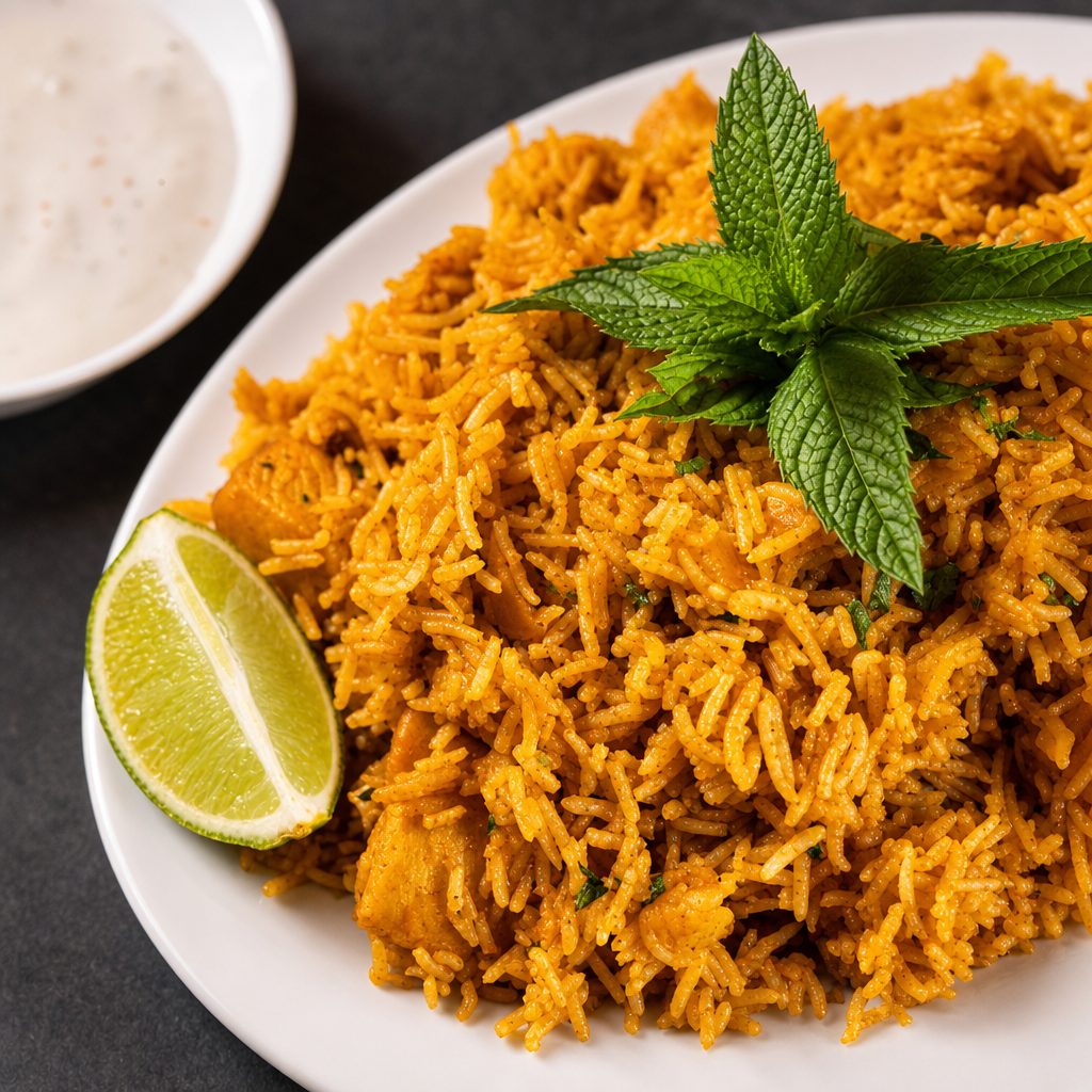 Chicken Biryani.