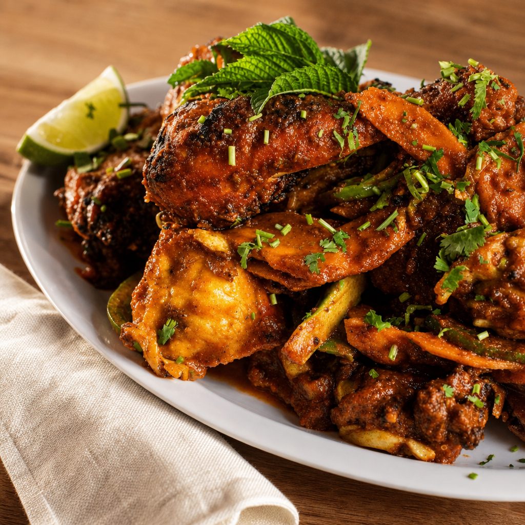 Tandoori Chicken.