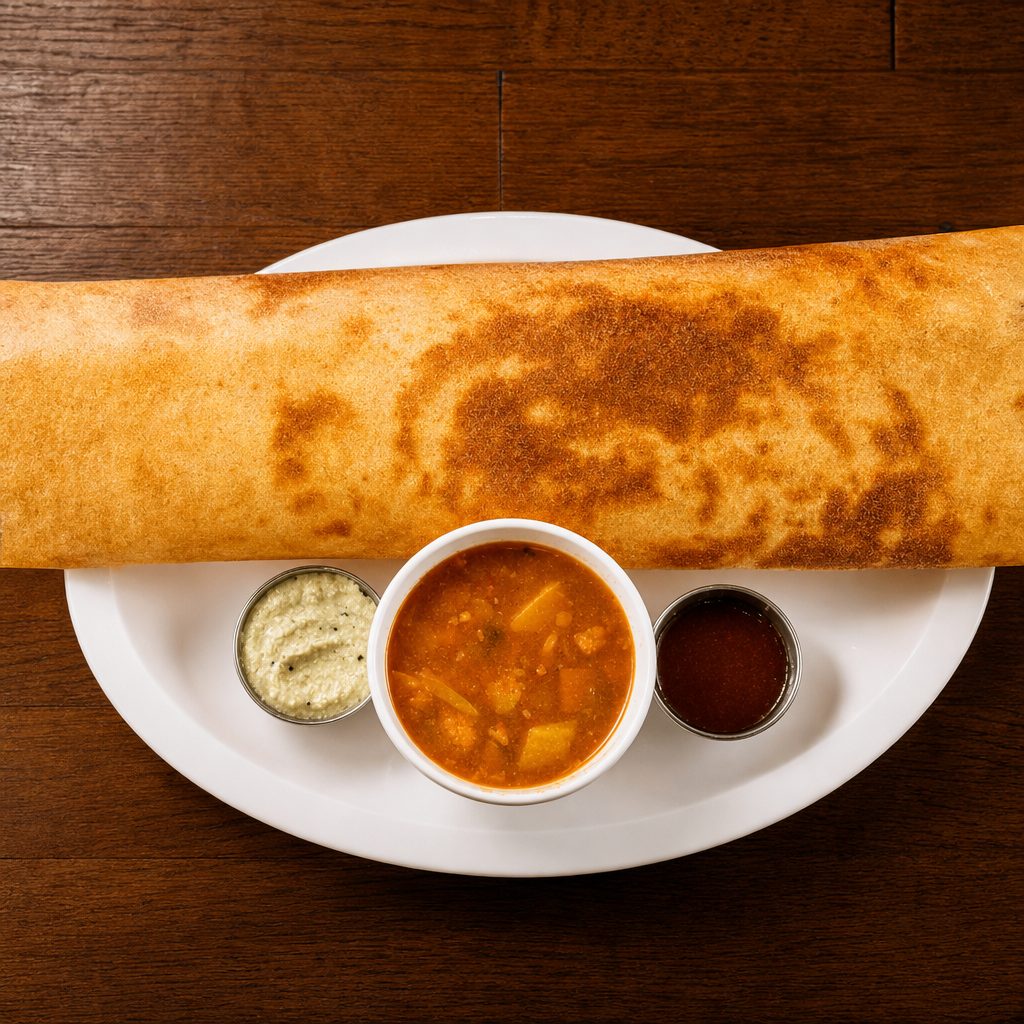 Plain Dosa.