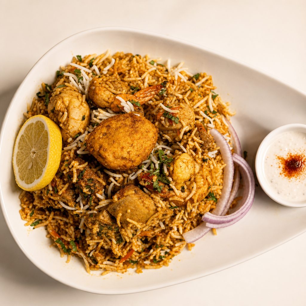 Combo Biryani.