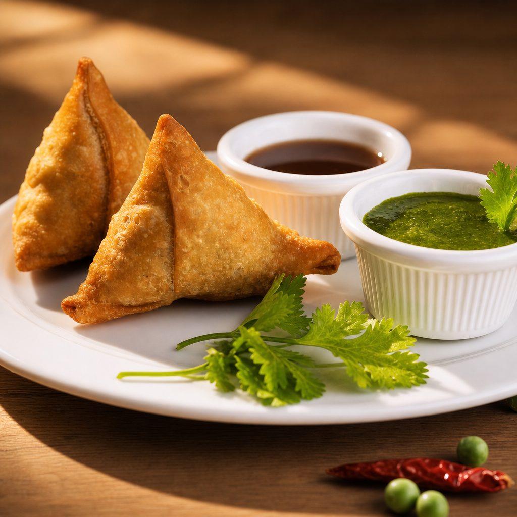Samosa Plate.