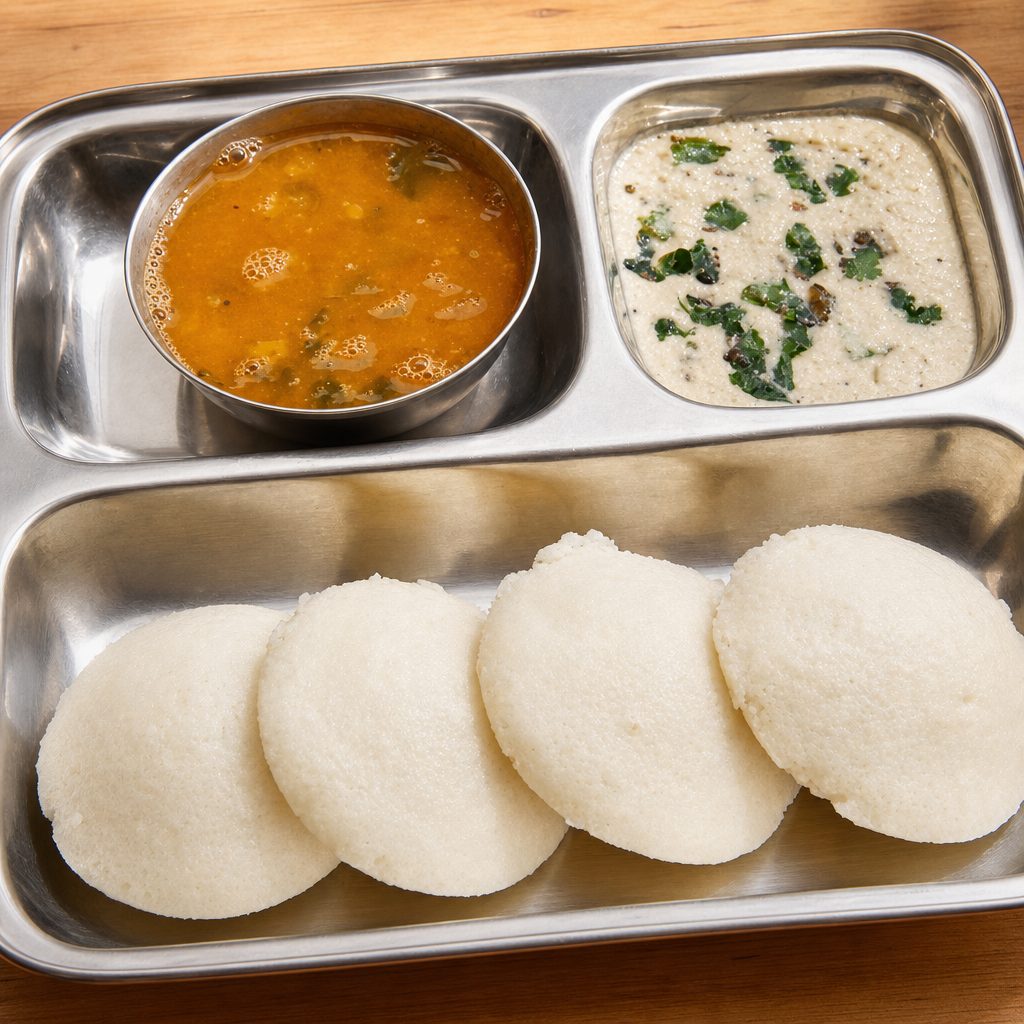 Idli Sambar.